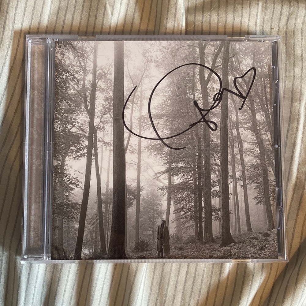 SIGNED folklore CD